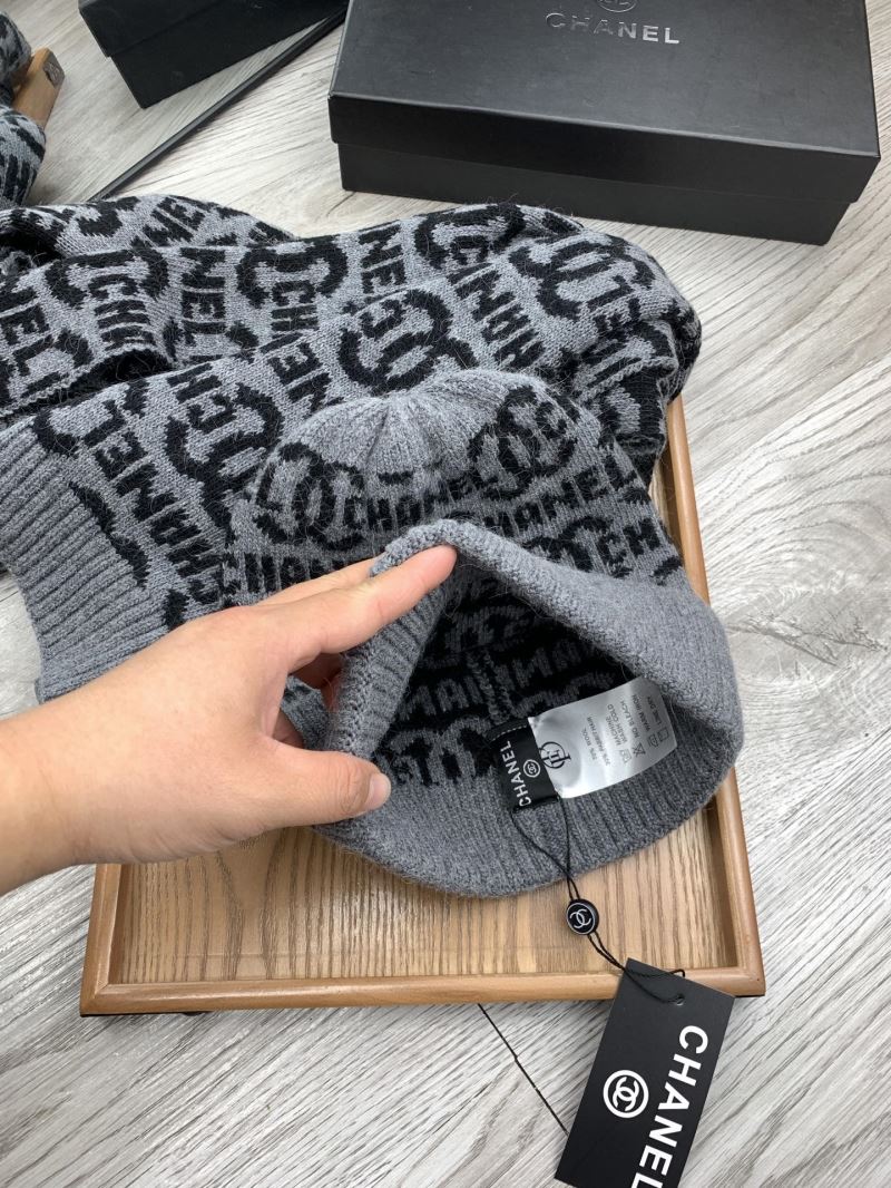 Chanel Caps Scarfs